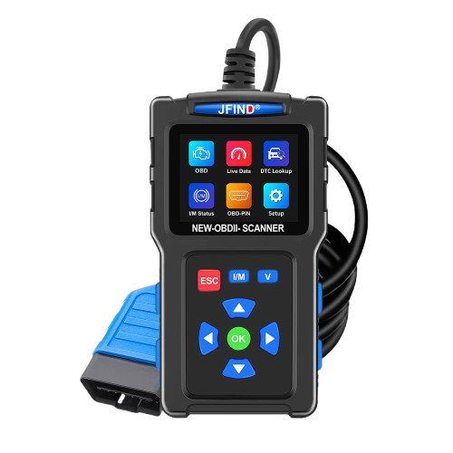 CAR & MOTOR Scanner Diagnostic Tool Auto Check Engine Code Reader Voltage Detection
